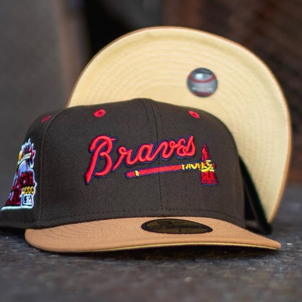 NWT Sz 7 1/4 New Era Atlanta Braves 2000 ASG Fitted Hat